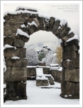 Aosta, nevicata del 24 novembre 2008
