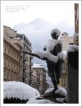 Aosta, nevicata del 24 novembre 2008