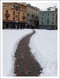 Aosta, nevicata del 24 novembre 2008