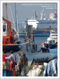 il sommergibile Nazario Sauro a Genova