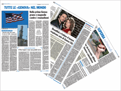 from Genova to Genoa su il Giornale Edizione di Genova